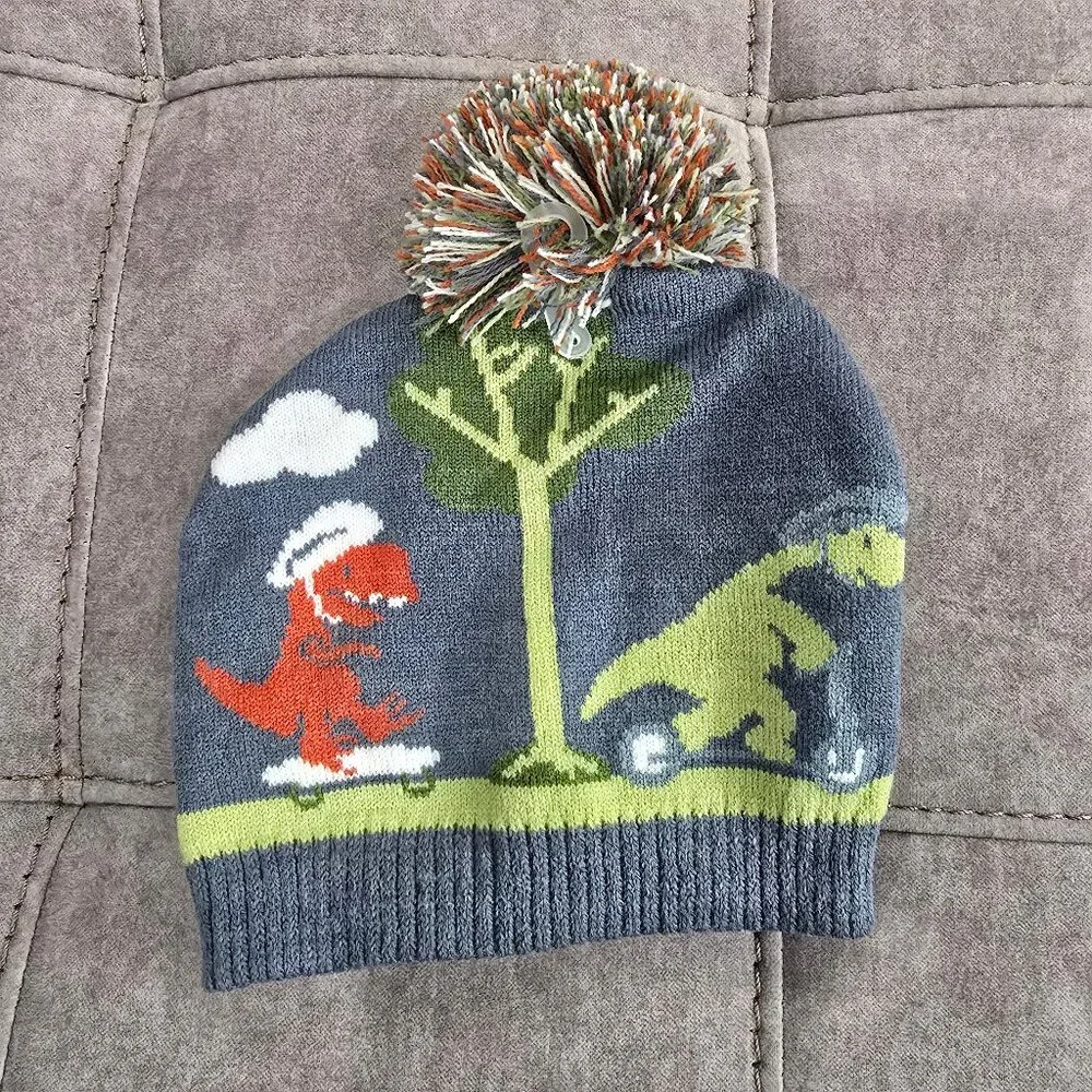 NWT Toby & Me Toddler Pom Hat and Mitten Set